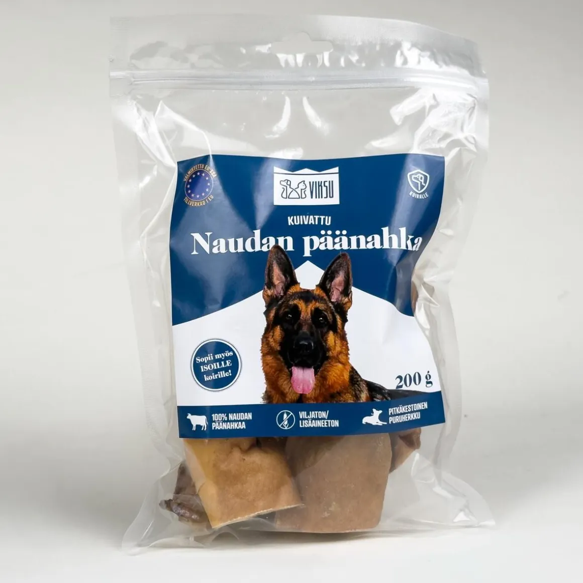 VIKSU KOIRALLE NAUDAN PÄÄNAHKA 200 G