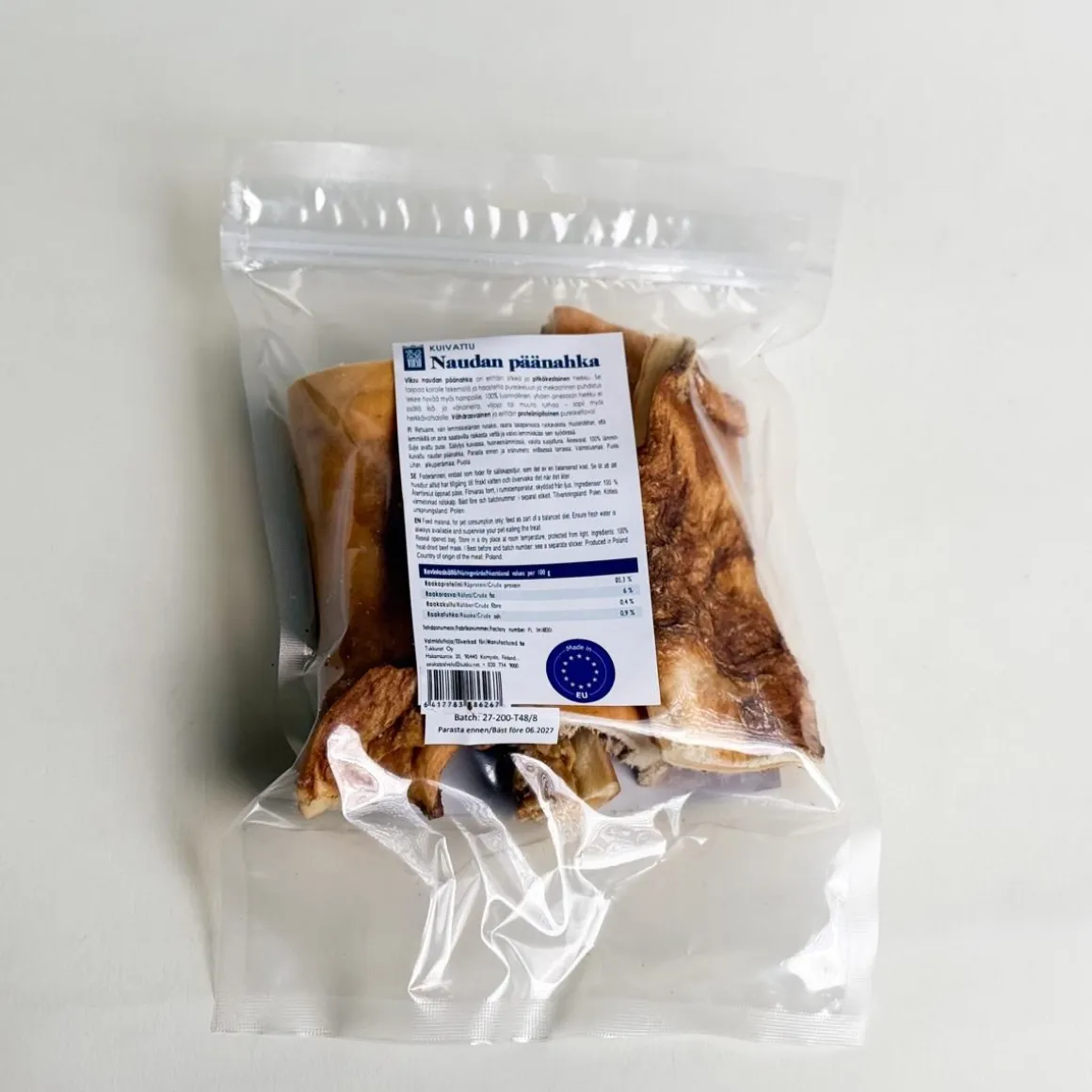 VIKSU KOIRALLE NAUDAN PÄÄNAHKA 200 G