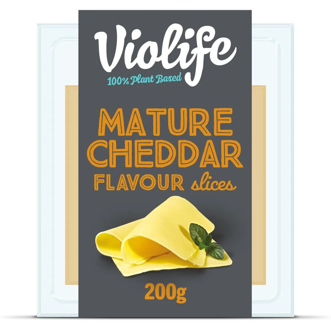 VIOLIFE 100% VEGAN SLICES MATURE CHEDDAR FLAVOUR 200 G