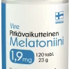VIRE MELATONIINI 1,9MG PITKÄVAIKUTTEINEN 120 KPL