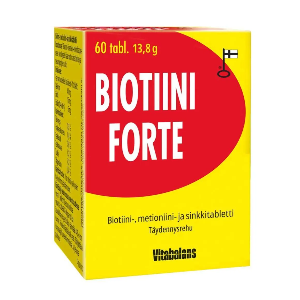 VITABALANS BIOTIINI FORTE 60 KPL