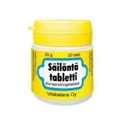 VITABALANS SÄILÖNTÄTABLETTI  20 KPL