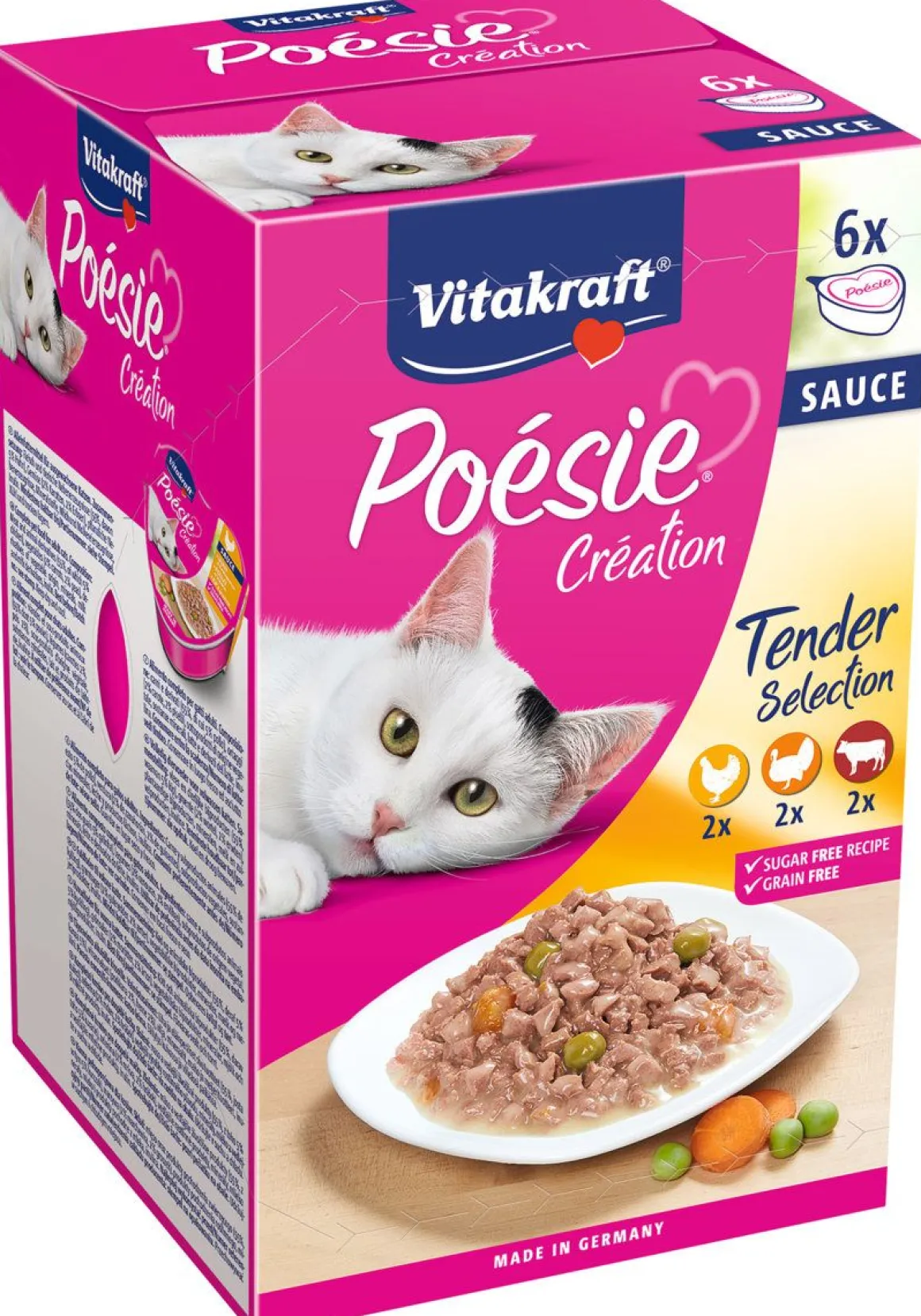 VITAKRAFT KISSAN ANNOSRASIA POESIE CREATIONS KASTIKELAJITELMA 6 510 G