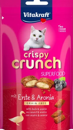 VITAKRAFT KISSAN MAKUPALA CRISPY CRUNCH SUPERFOOD ANKKA + ARONI 60 G