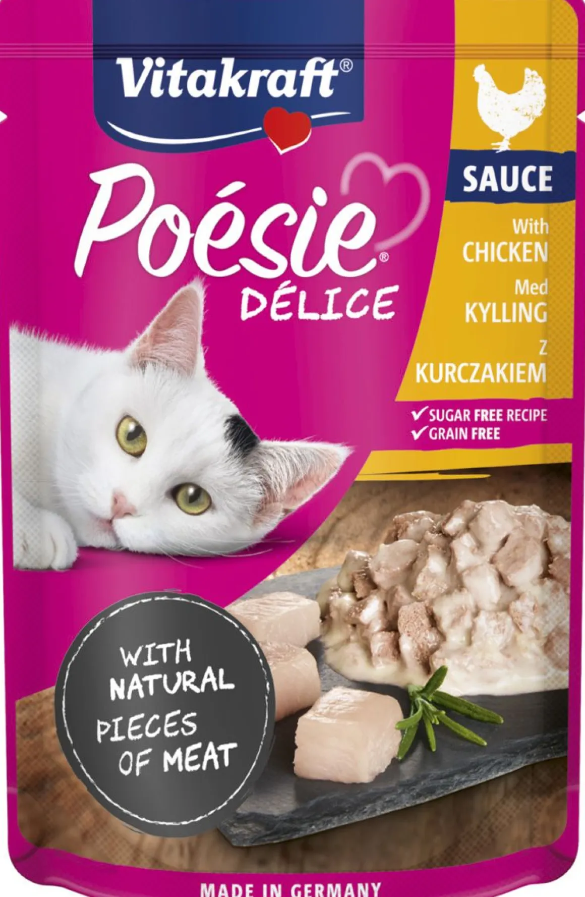 VITAKRAFT KISSAN ANNOSPUSSI POESIE DELICE KANA 85 G