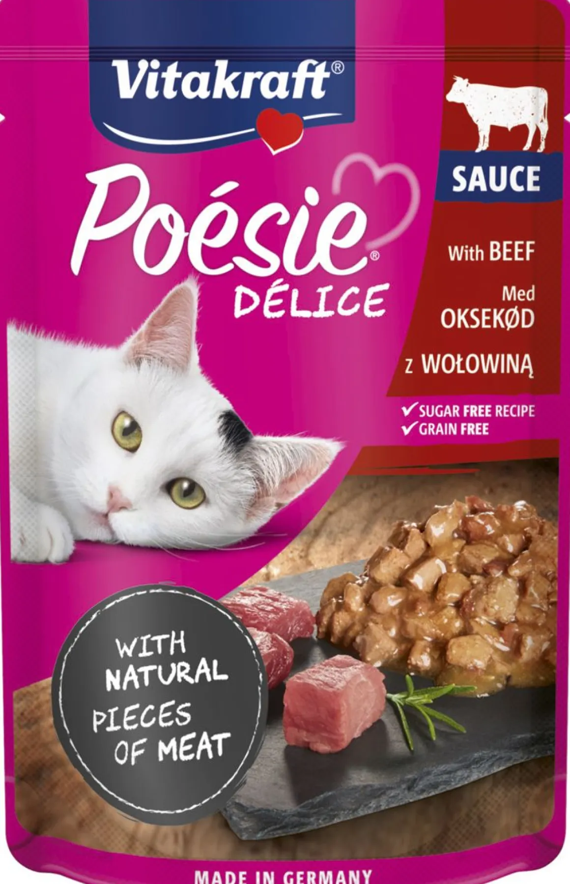 VITAKRAFT KISSAN ANNOSPUSSI POESIE DELICE NAUTA 85 G
