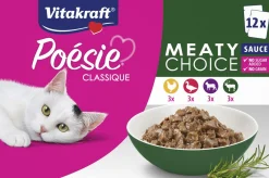 VITAKRAFT KISSAN ANNOSPUSSI POESIE CLASSIQUE LIHAKASTIKELAJITELMA 12* 85 G