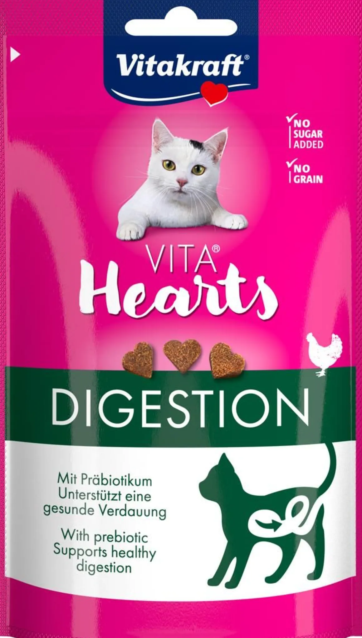 VITAKRAFT KISSAN MAKUPALA VITA HEARTS DIGESTION KANA 40 G