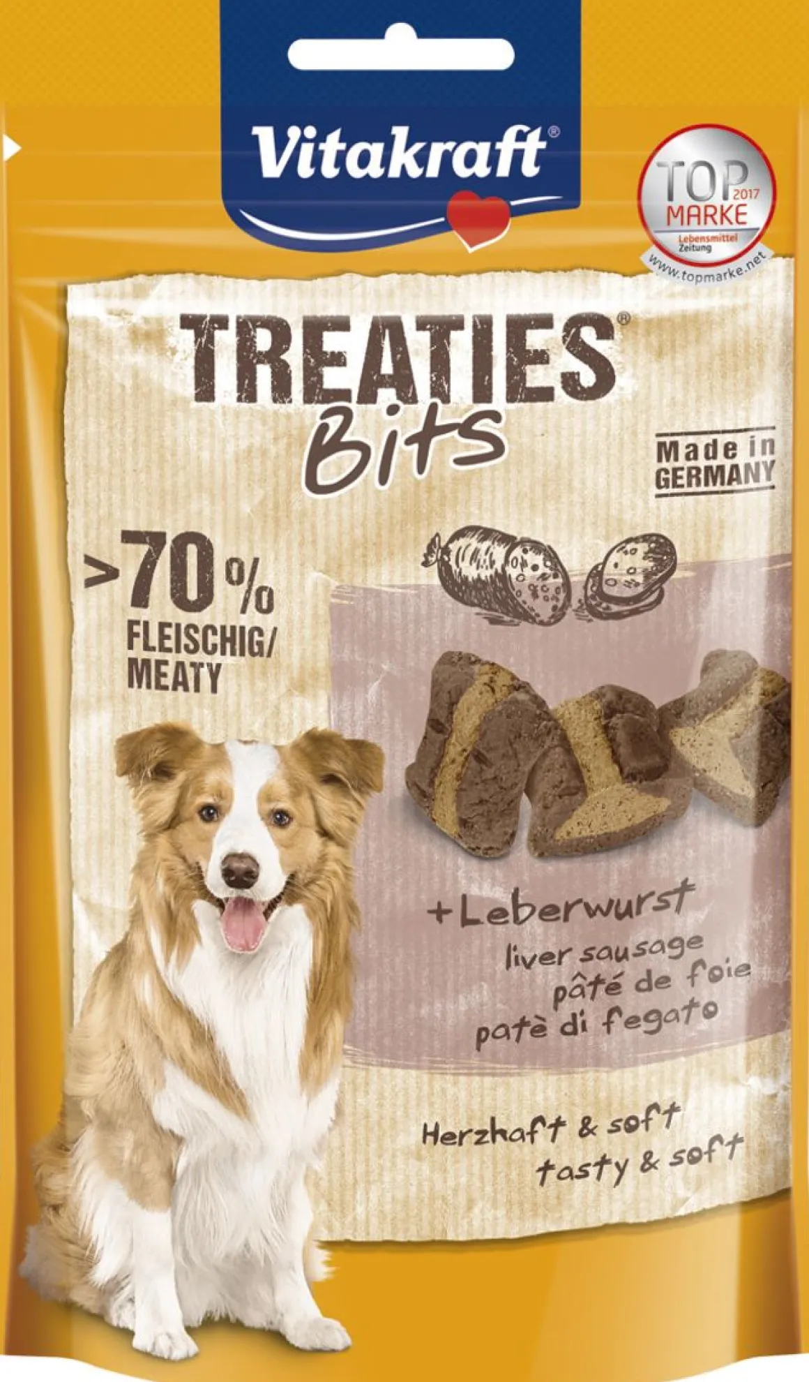 VITAKRAFT KOIRAN MAKUPALA TREATIES BITS MAKSA 120 G