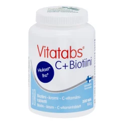 VITATABS C + BIOTIINI 200 KPL