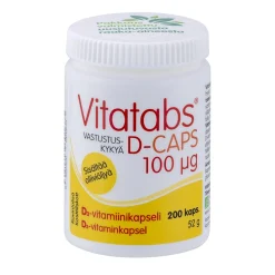 VITATABS D-CAPS 100 200 KPL