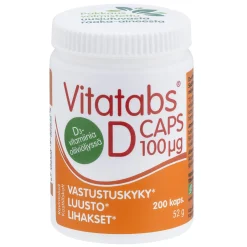 VITATABS D-CAPS 100 200 KPL