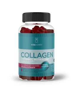 VITAYUMMY COLLAGEN CHERRY KOLLAGEENIA SISÄLTÄVÄ VITAMIINI- JA