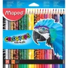 VÄRIKYNÄ MAPED ANIMALS 24 VÄRIÄ