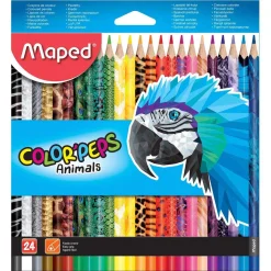 VÄRIKYNÄ MAPED ANIMALS 24 VÄRIÄ