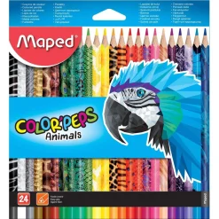 VÄRIKYNÄ MAPED ANIMALS 24 VÄRIÄ