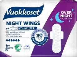 VUOKKOSET SLIM 9 NIGHT WINGS 9 KPL