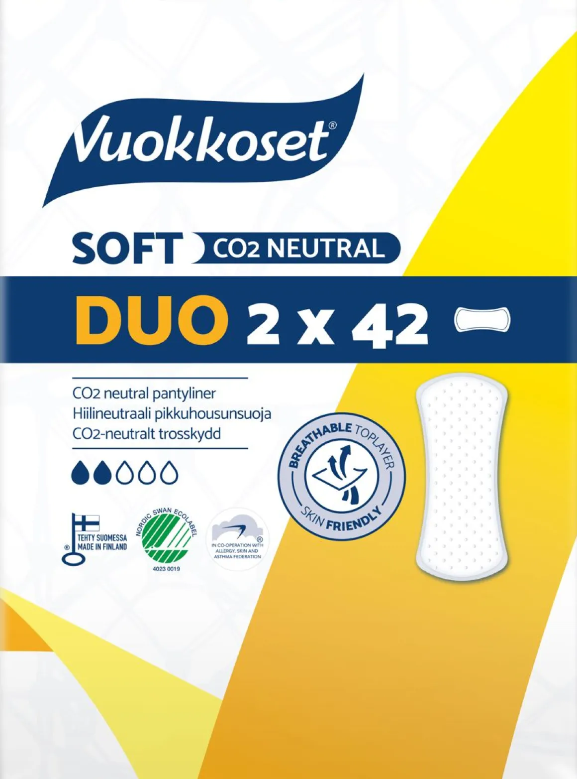 VUOKKOSET SOFT DUO PACK NORMAL 84 KPL
