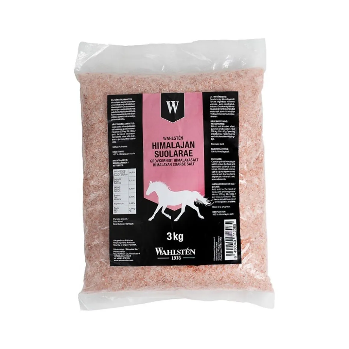 WAHLSTEN HIMALAJASUOLARAE 3 KG
