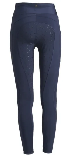 WAHLSTEN QS JUNIOR RATSASTUSLEGGINGSIT, 160CM, SININEN