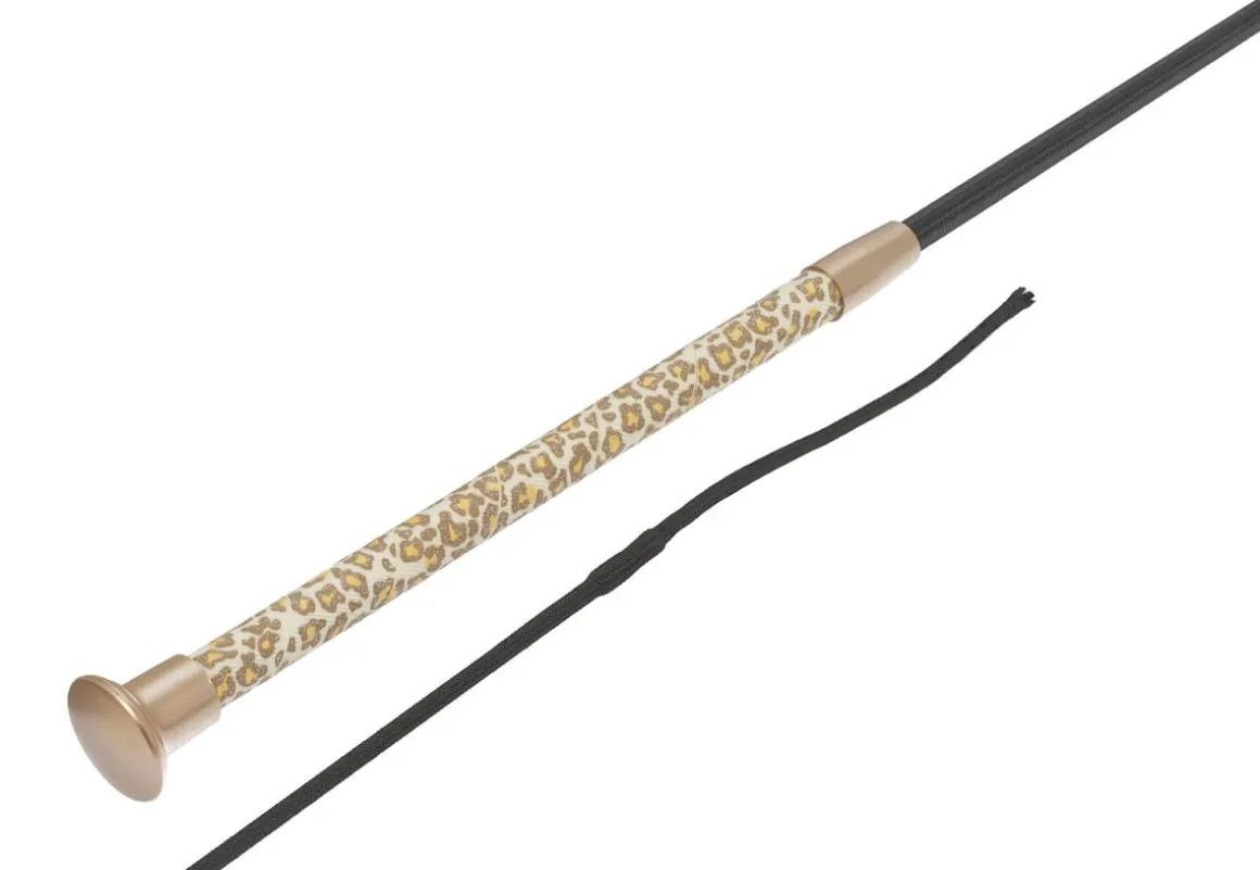 WAHLSTEN LEOPARD KOULURAIPPA 110 CM BEIGE