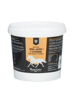 WAHLSTEN W-MSM JAUHE 100% MSM + C-VITAMIINI 700 G