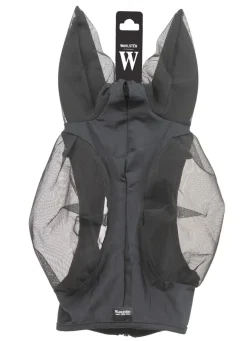 WAHLSTEN ZIP PÄÄHUPPU L MUSTA