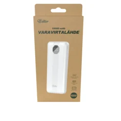 WALTTER ECO VARAVIRTALÄHDE LED PD20W 10000MAH VALKOINEN