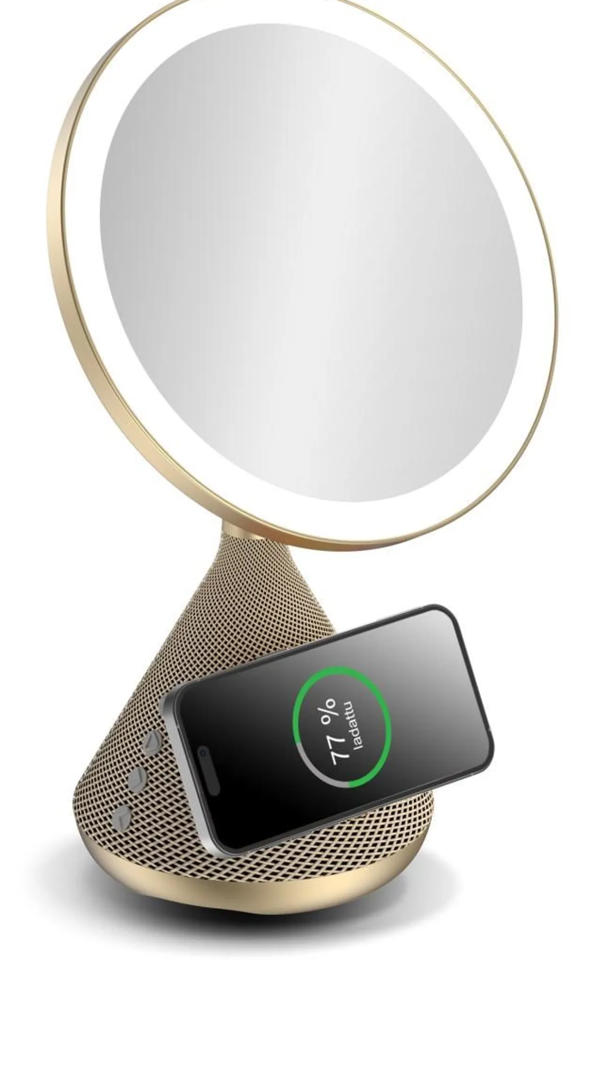 WALTTER MAGIC MIRROR LED MEIKKIPEILI KULTA