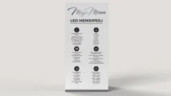 WALTTER MAGIC MIRROR LED MEIKKIPEILI HOPEA