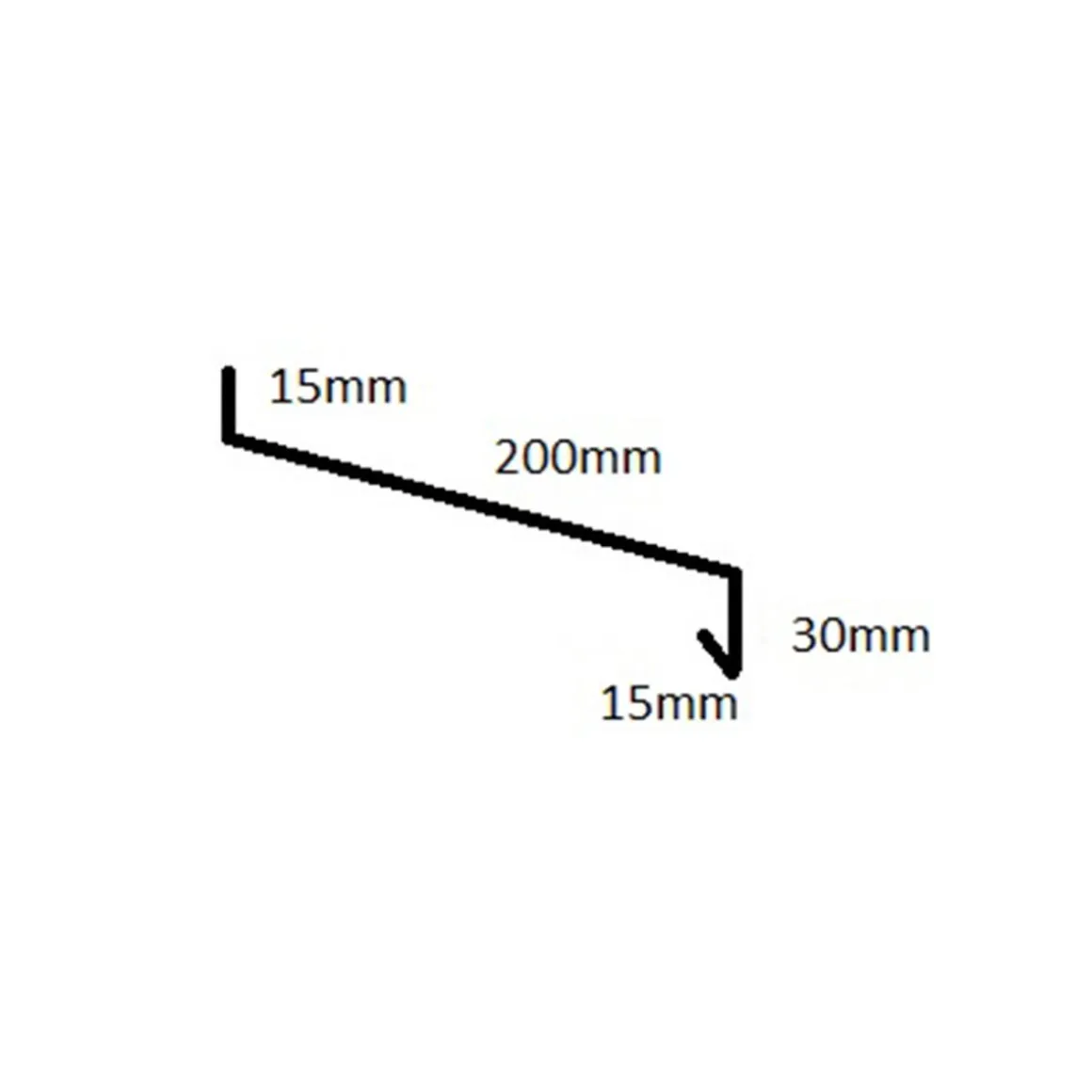 WARMA IKKUNAPELTI 200MM 2M MUSTA