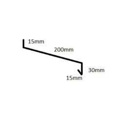 WARMA IKKUNAPELTI 200MM 2M VALKOINEN