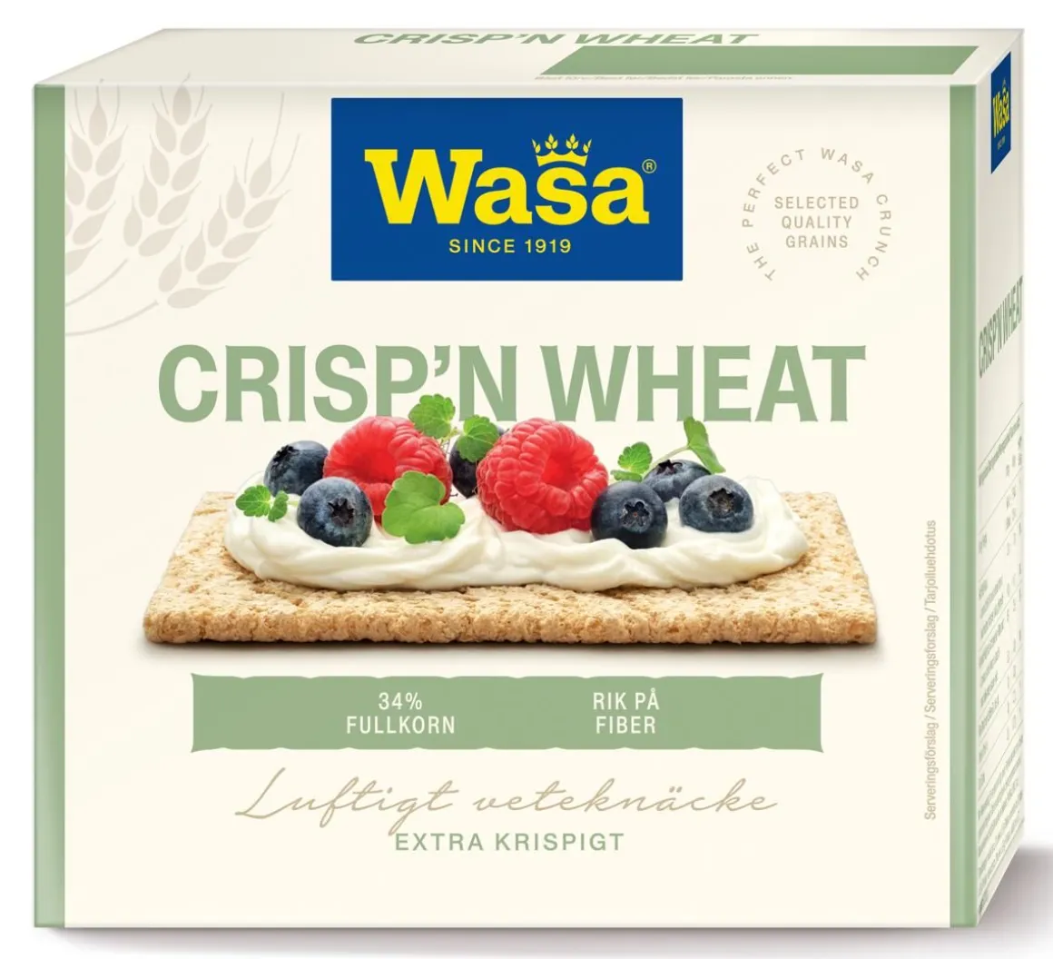 WASA CRISP N WHEAT KUIVALEIPÄ 110 G