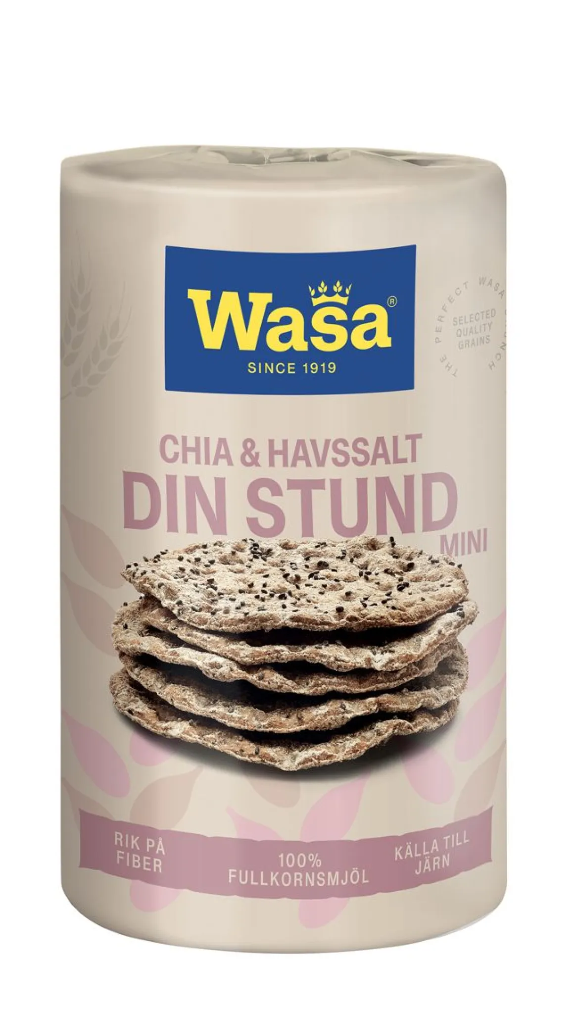 WASA DIN STUND CHIA & MERISUOLA NÄKKILEIPÄ MINI 270 G