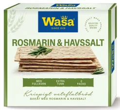WASA ROSMARIINI & MERISUOLA NÄKKILEIPÄ 190 G