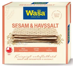 WASA SEESAMI & MERISUOLA NÄKKILEIPÄ 190 G