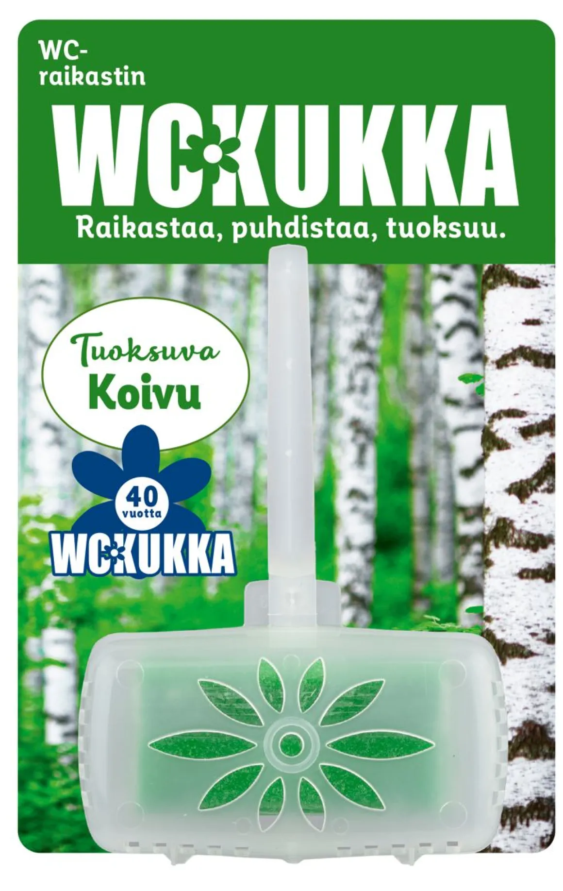 WC KUKKA KOIVU WC-RAIKASTIN 50 G