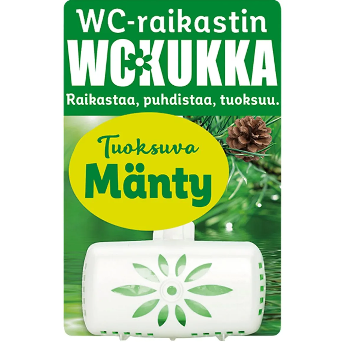 WC KUKKA MÄNTY WC-RAIKASTIN 50 G
