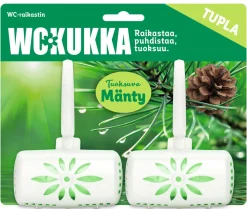 WC KUKKA MÄNTY WC-RAIKASTIN TUPLAPAKKAUS 100 G