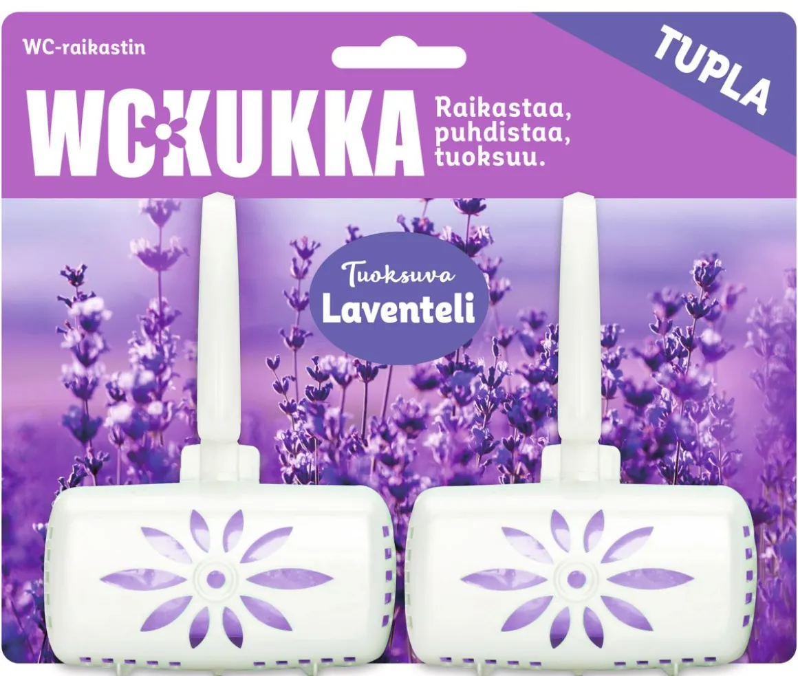 WC KUKKA WC-RAIKASTIN LAVENTELI TUPLAPAKKAUS 100 G