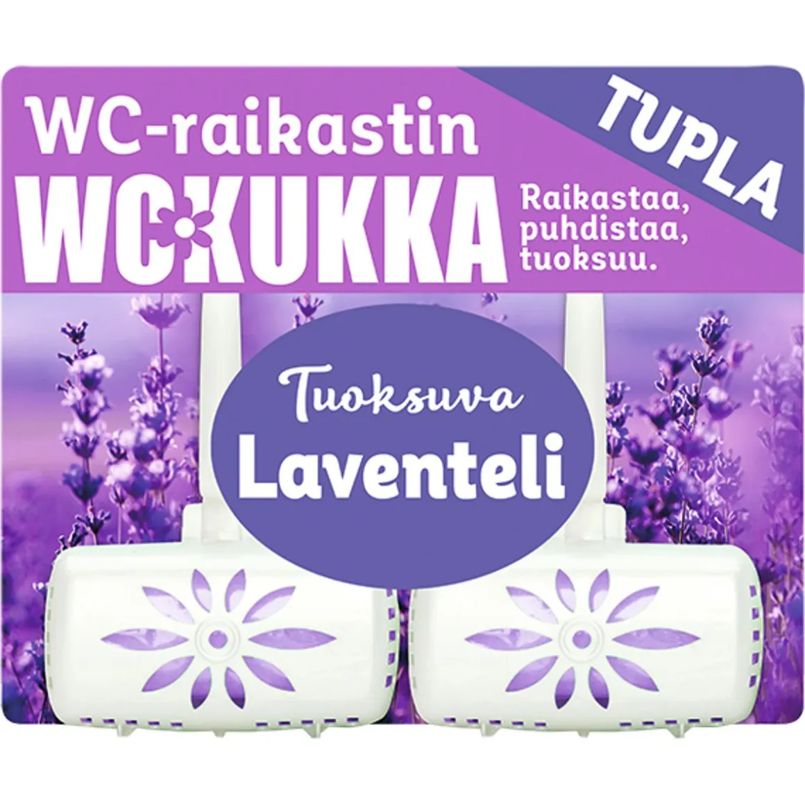 WC KUKKA WC-RAIKASTIN LAVENTELI TUPLAPAKKAUS 100 G