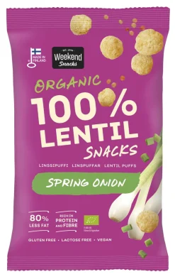 WEEKEND LINSSI SNACKS KEVÄTSIPULI LUOMU 45 G