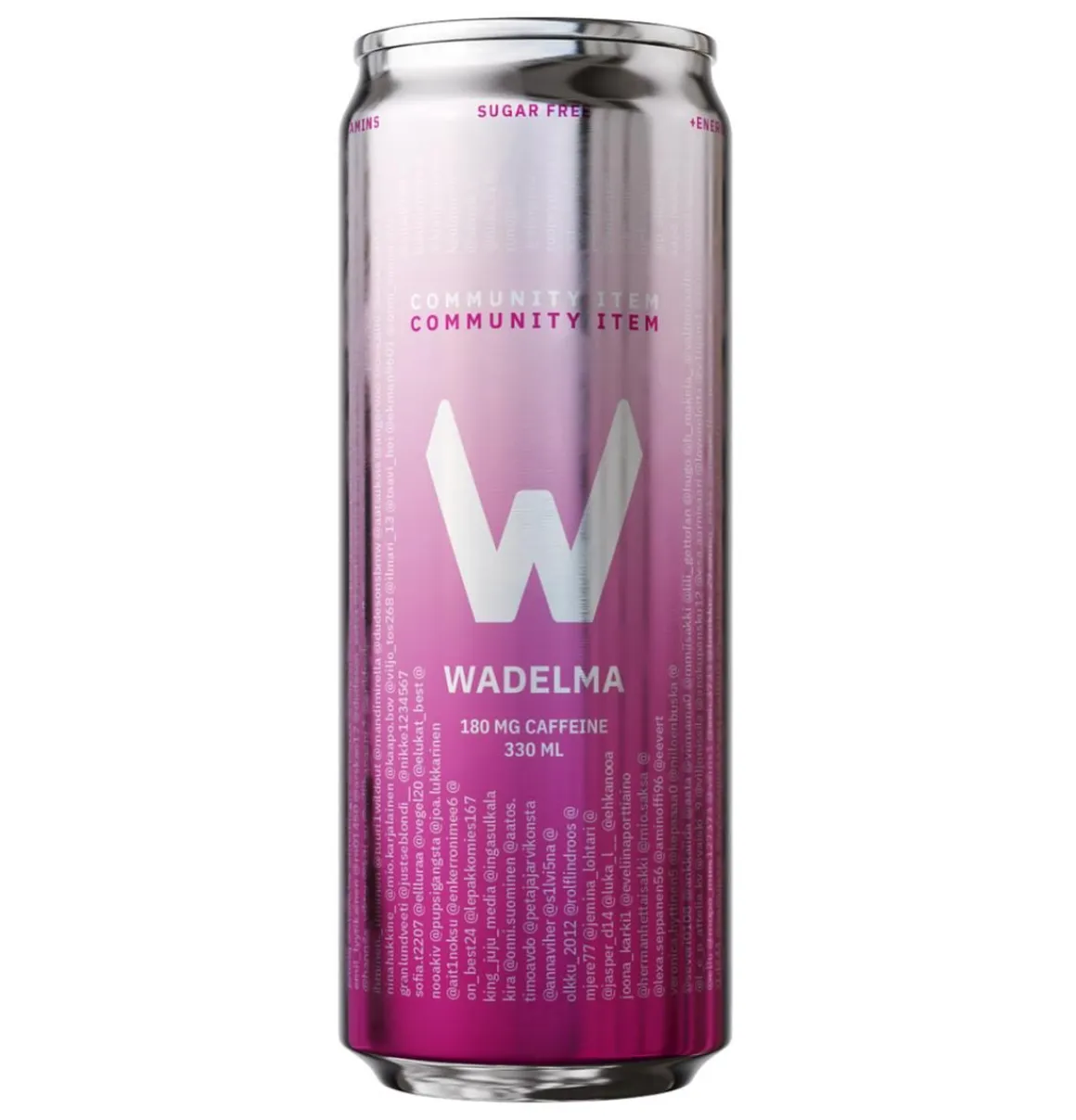W ENERGY COMMUNITY WADELMA TLK (EU) 330 ML