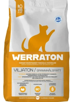 WERRATON KISSAN TÄYSRAVINTO VILJATON 500 G