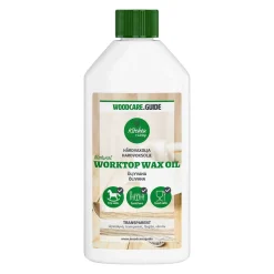 W.G. NATURAL WORKTOP WAX OIL, KIRKAS 250 ML