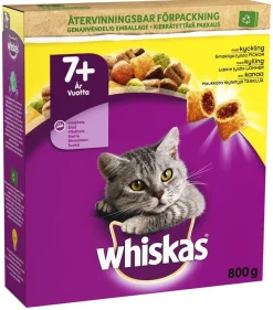 WHISKAS 7+ SENIOR KANAA 800 G