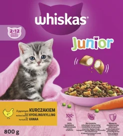 WHISKAS JUNIOR KANAA 800 G