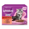 WHISKAS JUNIOR PERINTEISET ATERIAT KASTIKKEESSA 12*85G 1,02 KG