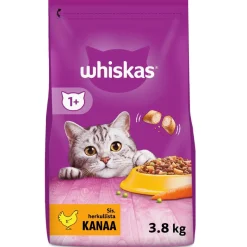 WHISKAS 1+ KANAA 3,8 KG