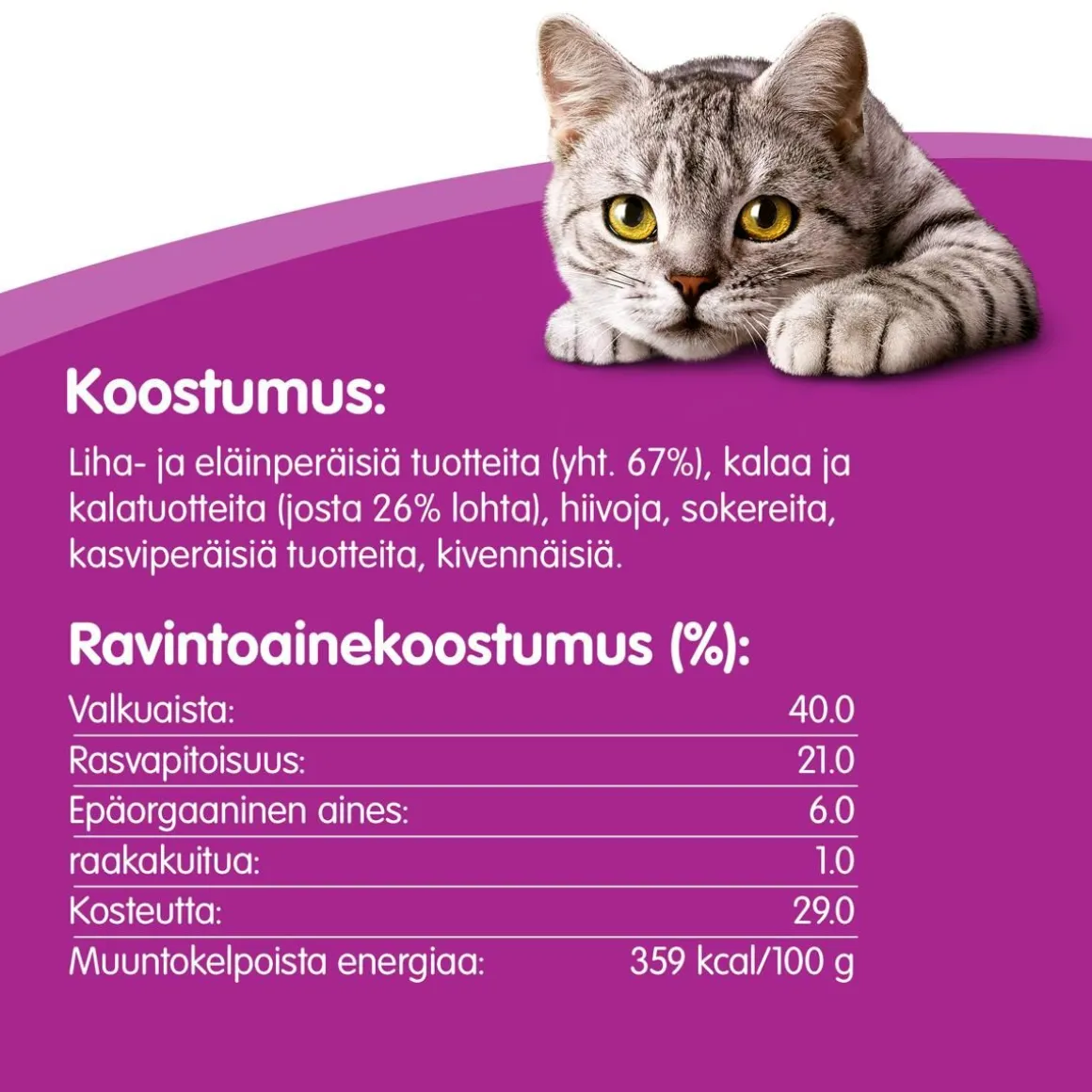 WHISKAS STICKS LOHI 3KPL 18 G